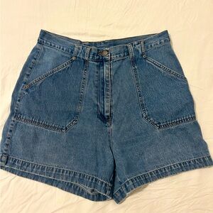 Bill Blass High Waisted Denim Shorts